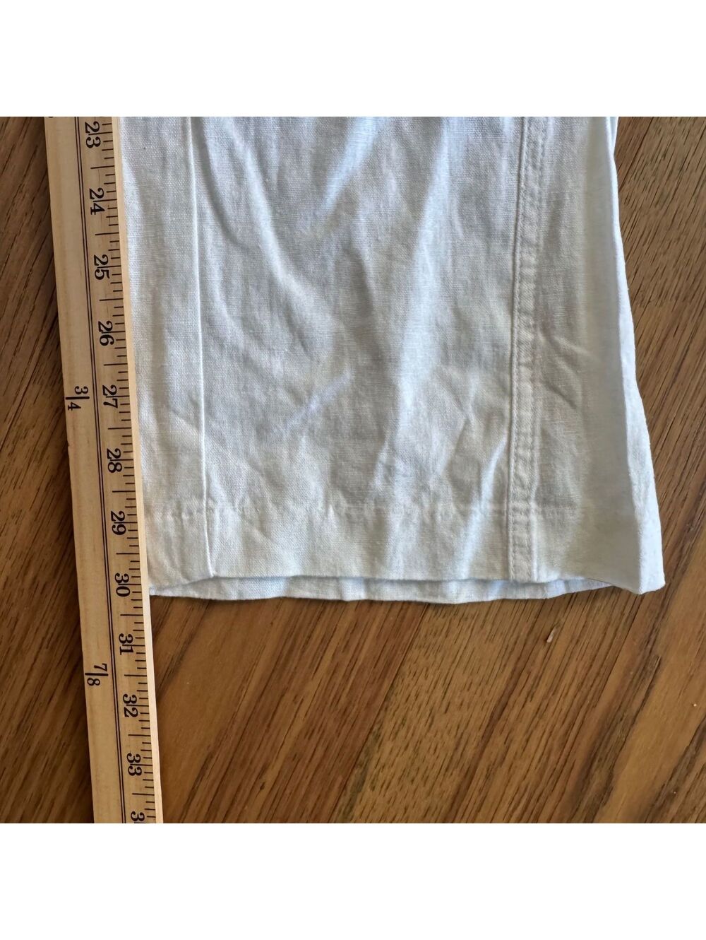 Roxy Linen Blend Drawstring Pants- XS - Picture 5 of 8